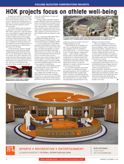 HOK projects focus on athlete well-being