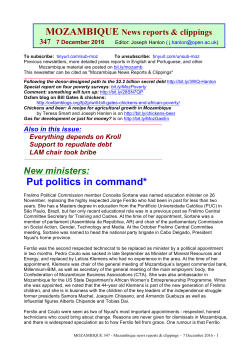 Put politics in command*