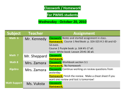 Homework