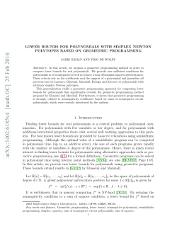 Lower Bounds for Polynomials with Simplex Newton Polytopes