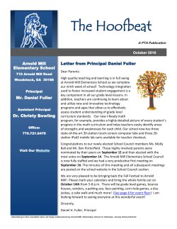 The Hoofbeat - Cherokee County Schools