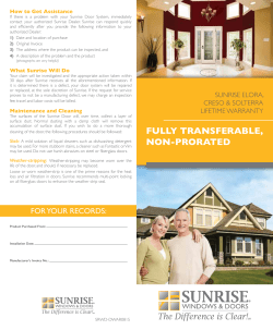 fully transferable, non-prorated