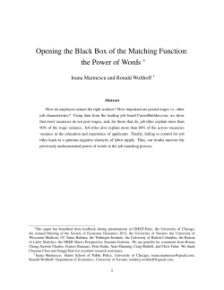 Opening the Black Box of the Matching Function: the Power of Words
