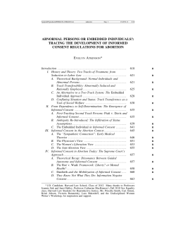 abnormal persons or embedded individuals?: tracing the