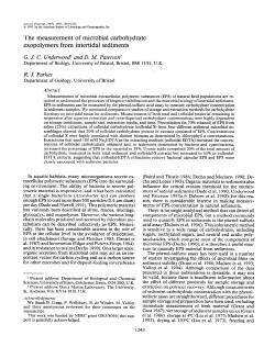 UNDERWOOD, GJC, DM PATERSON, AND RJ PARKES. The