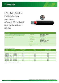 4C , Aluminium, XLPE