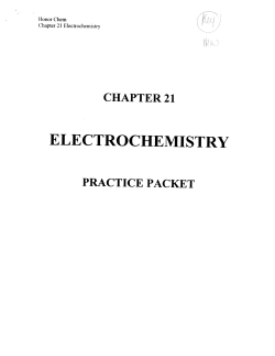 electrochemistry