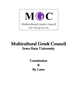 Multicultural Greek Council - Office of Greek Affairs