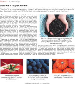 Become a &ldquo;Super Foodie&rdquo;