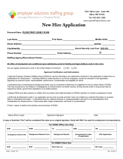 New Hire Packet – Pennsylvania