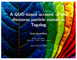 AFLA Slides - Brown University