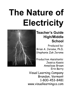Nature of Elec. guide