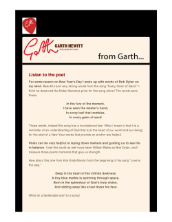 GHF Newsletter January 2017