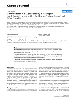Giant fecaloma in a 12-year-old-boy: a case report | SpringerLink