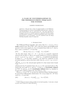 A CLASS OF COUNTEREXAMPLES TO THE FEFFERMAN