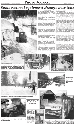 Snow removal equipment changes over time