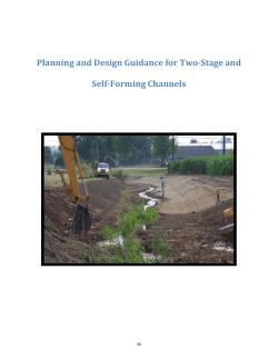 Planning and Design Guidance for Two-Stage and Self