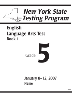 English Language Arts Test