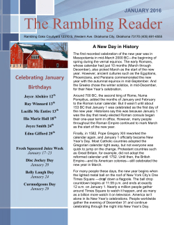 Newsletter - Rambling Oaks Courtyard