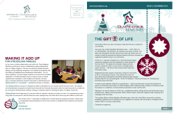 the gift of life making it add up