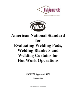 American National Standard for Evaluating Welding