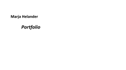 Portfolio  - grosses treffen