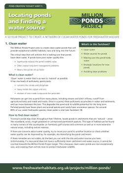 Layout 2 - Freshwater Habitats Trust