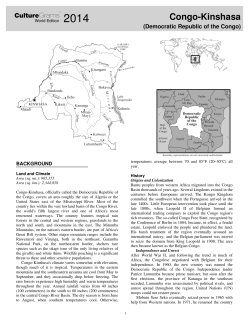 Congo-Kinshasa - Burnet Middle School