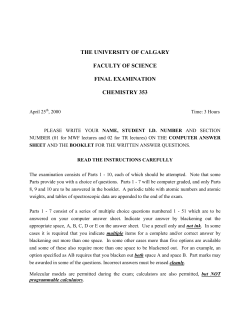 Page 1 of 15 - University of Calgary