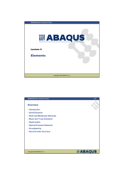 Elements - iMechanica