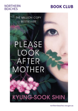 Please Look After Mother Kyung-Sook Shin