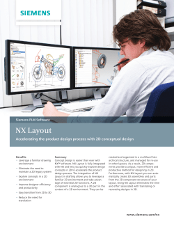 NX Layout Fact Sheet