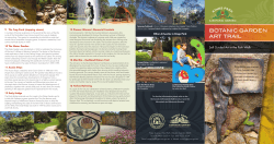 botanic garden art trail - Botanic Gardens and Parks Authority