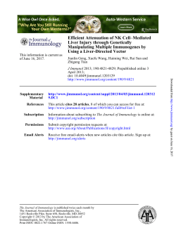 Using a Liver-Directed Vector Manipulating Multiple Immunogenes