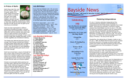 Bayside News - Bayside Care Center