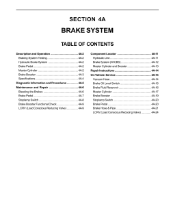 BRAKE SYSTEM