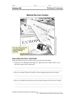 Political Cartoons - Celina City Schools