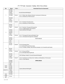 6th, 7th, 8th Grade &ndash; Assessment