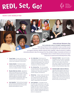 March - Centre for Human Rights, Equity and Inclusion