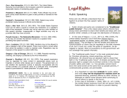 Public Speaking Public Speaking