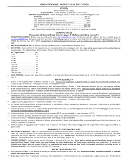 IOWA STATE FAIR * AUGUST 10