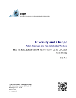 Diversity and Change: Asian American and Pacific Islander