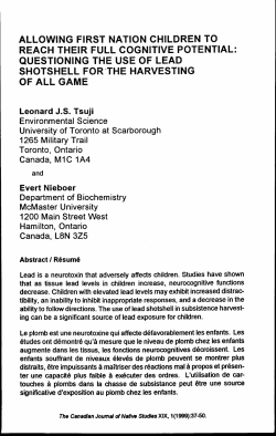 allowing first nation children to reach their full cognitive potential