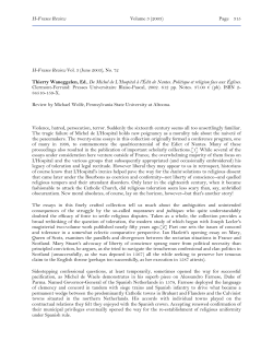 H-France Review Volume 3 (2003) Page 315 H