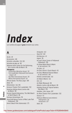 Inde x - Guides Ulysse
