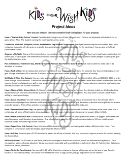 Project Ideas - Make-A-Wish&reg; New Jersey - Make-A