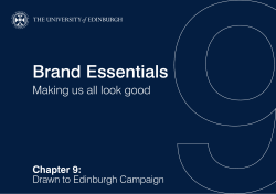 Drawn to Edinburgh - The University of Edinburgh