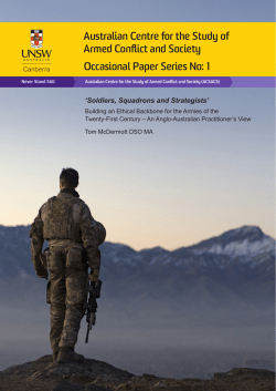 Australian Centre for the Study of Armed Conflict