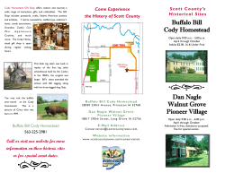 Buffalo Bill Cody Homestead Dan Nagle Walnut Grove Pioneer Village