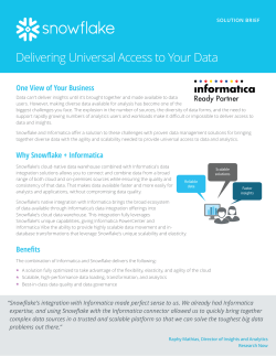 Delivering Universal Access to Your Data